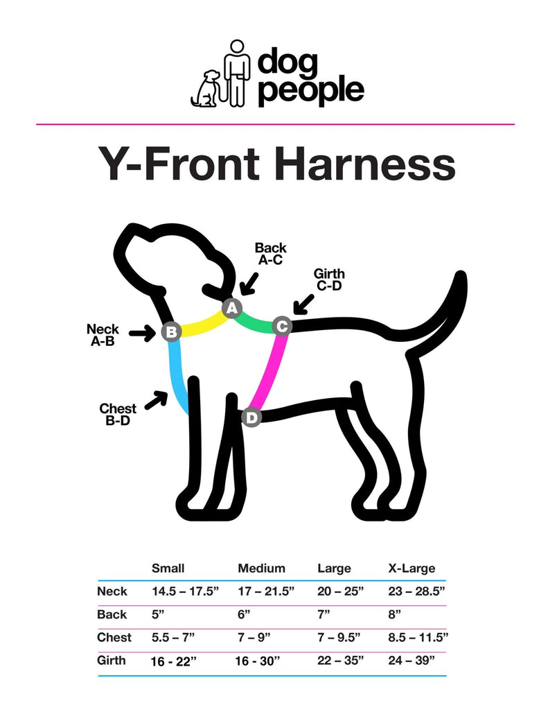 Dog People - Biothane Waterproof Harness - Nineties Neon
