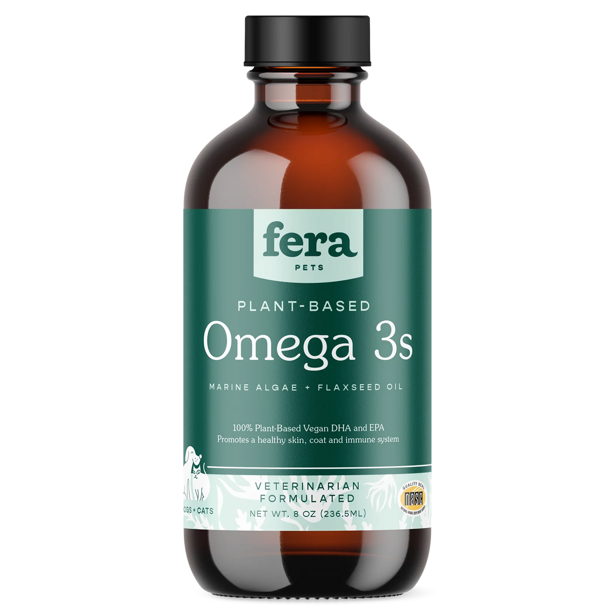 Fera Pet Organics Vegan Omega3, 6, 9s Algae Oil Good Boy Collective