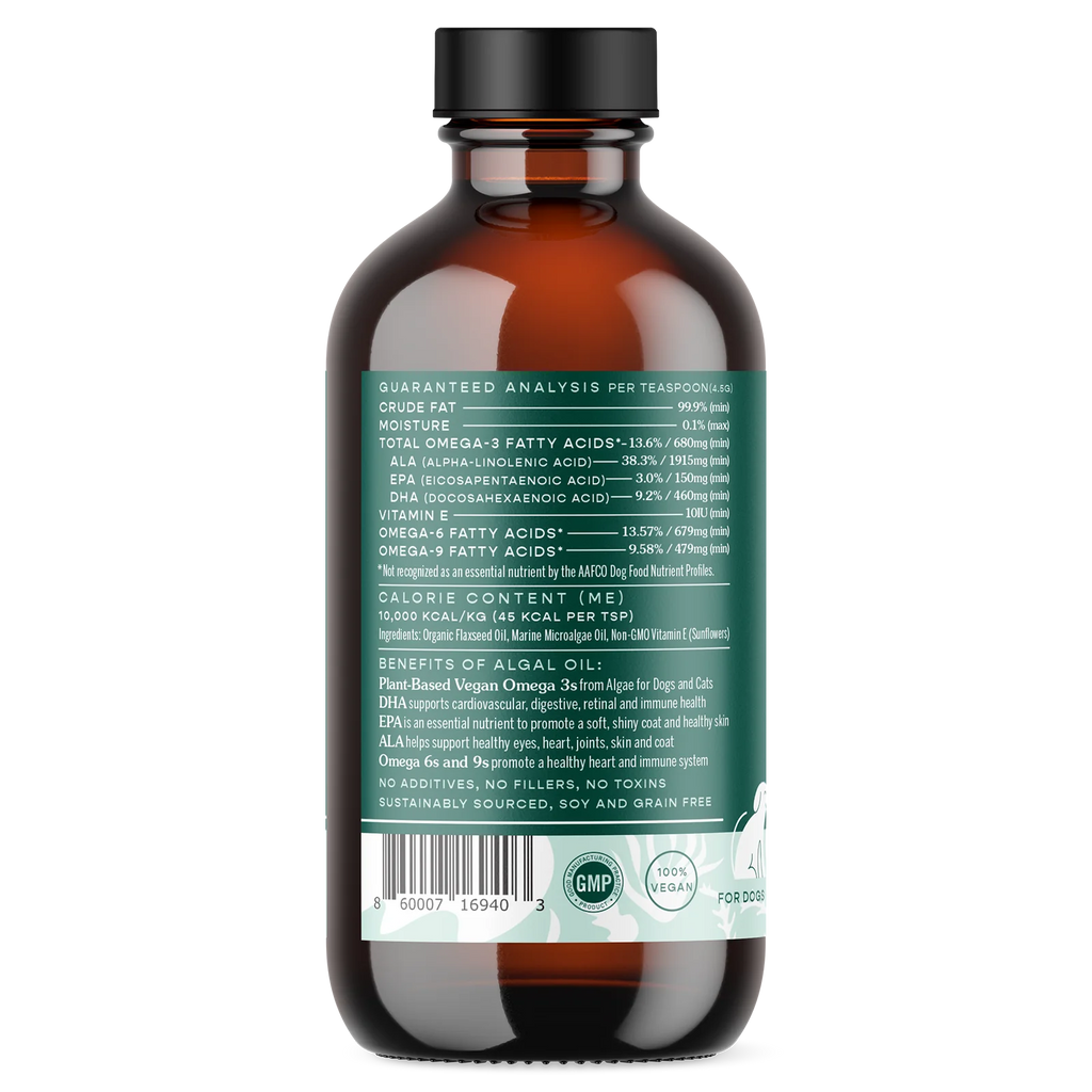 Fera Pet Organics - Vegan Omega-3, 6, 9s Algae Oil