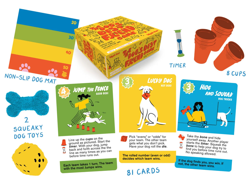 West Paw "The Dog's Best Friends Game" Board Game