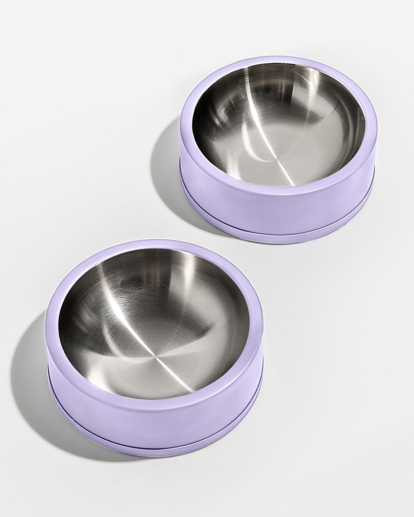 Wild One Stainless Bowl - Lilac