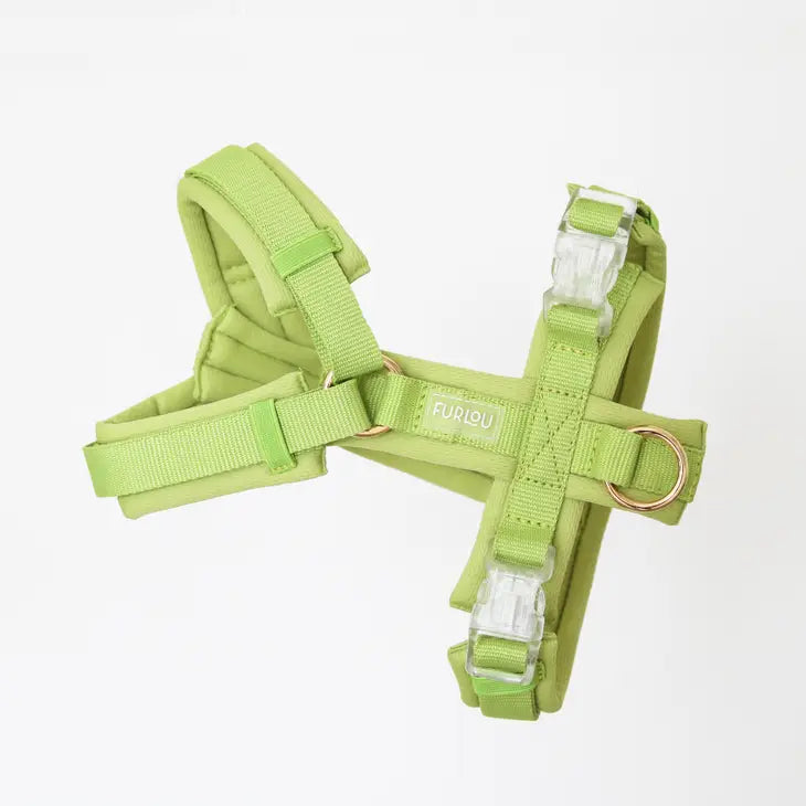 ONLINE ONLY: Furlou Dog Harness - Lime Green (SIZE L AVAILABLE)