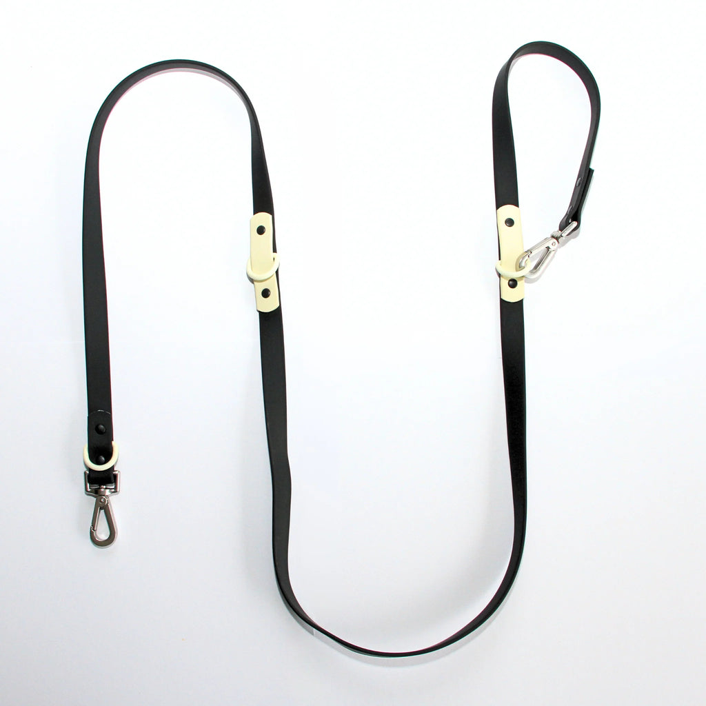 Approved by Fritz - Black/Cream Leash