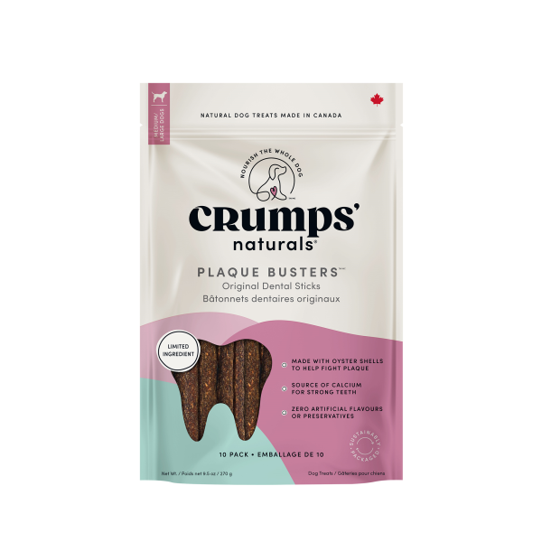 Crumps Naturals - Plaque Busters Orignal Dental Chew