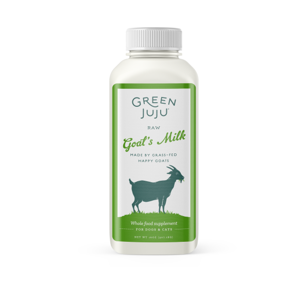 Green Juju Raw Goats Milk 16oz (FROZEN)