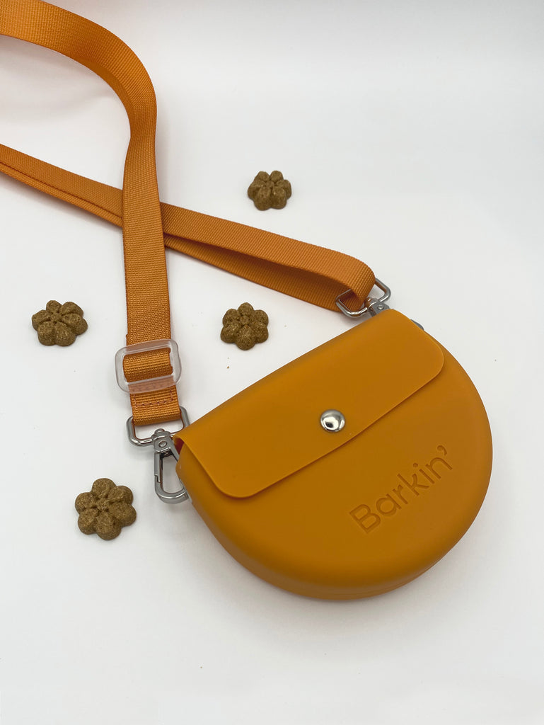 Barkin' Treat Pouch - Dog Training Accessory - Honeycomb