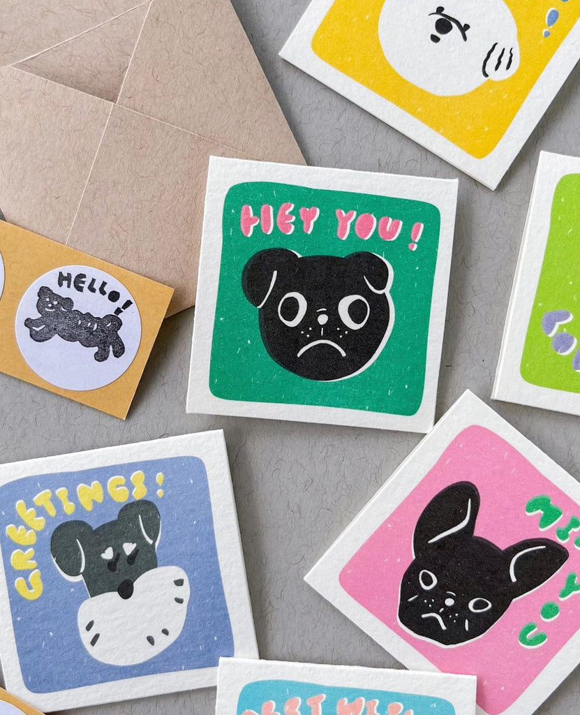 Mini Greeting Cards by Portia Sung