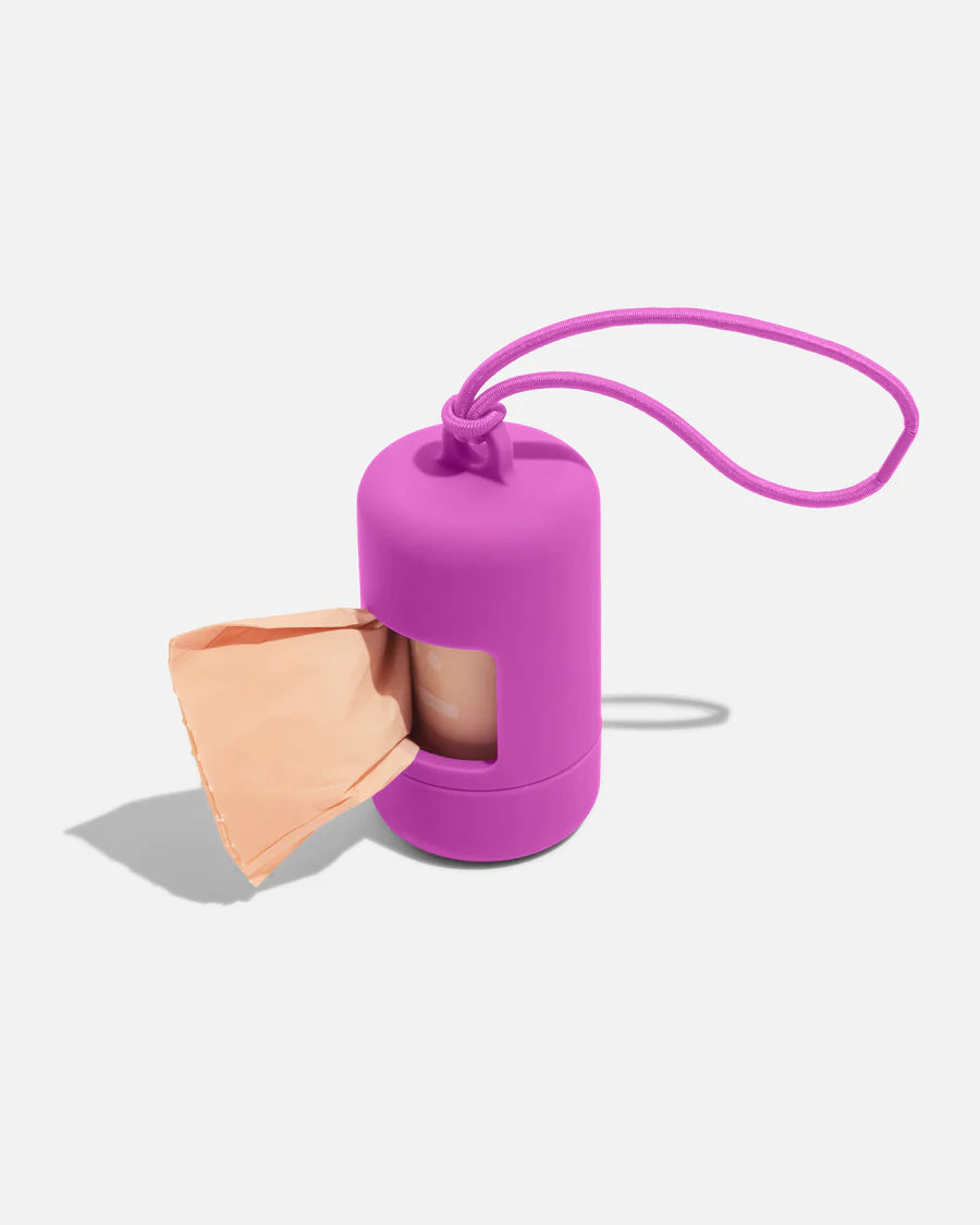 Wild One Poop Bag Carrier Orchid Good Boy Collective