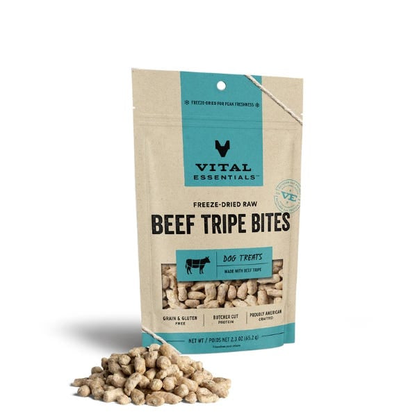 Vital Essentials - Freeze-Dried Raw Beef Tripe Bites