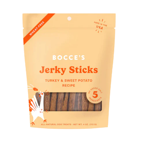 Bocces Bakery - Turkey Grazers Jerky Sticks