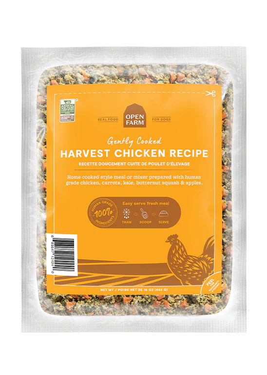 Open Farm - Harvest Chicken Gently Cooked Recipe (FROZEN)