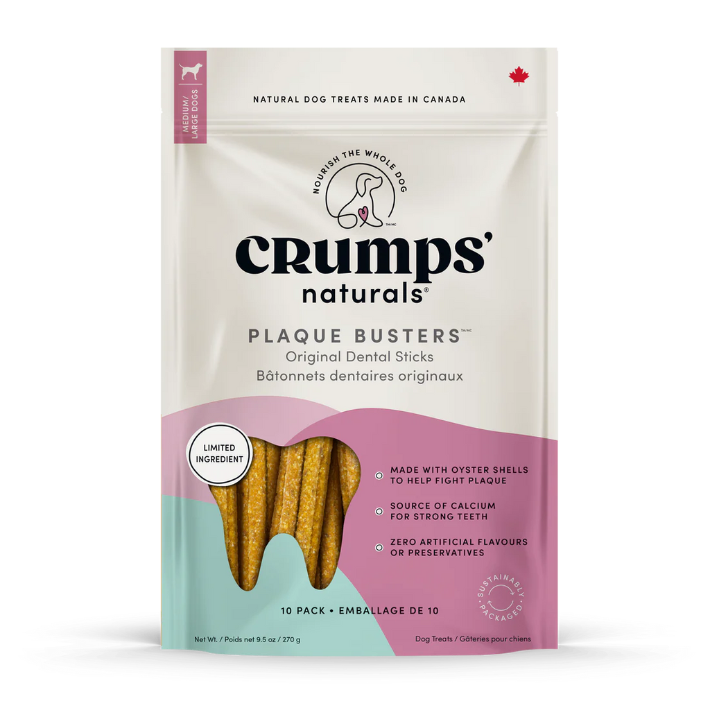 Crumps Naturals - Plaque Busters Orignal Dental Chew