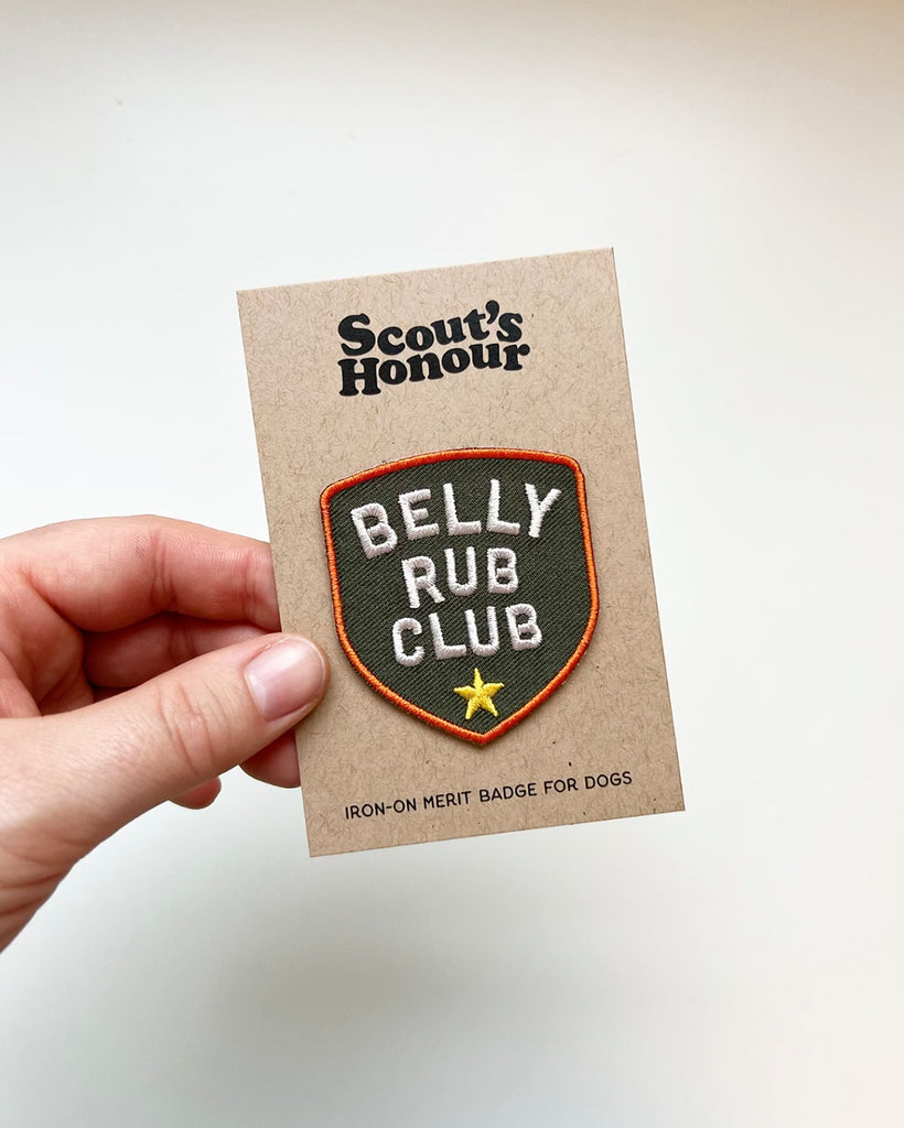 Scouts Honour Merit Badge - Belly Rub Club