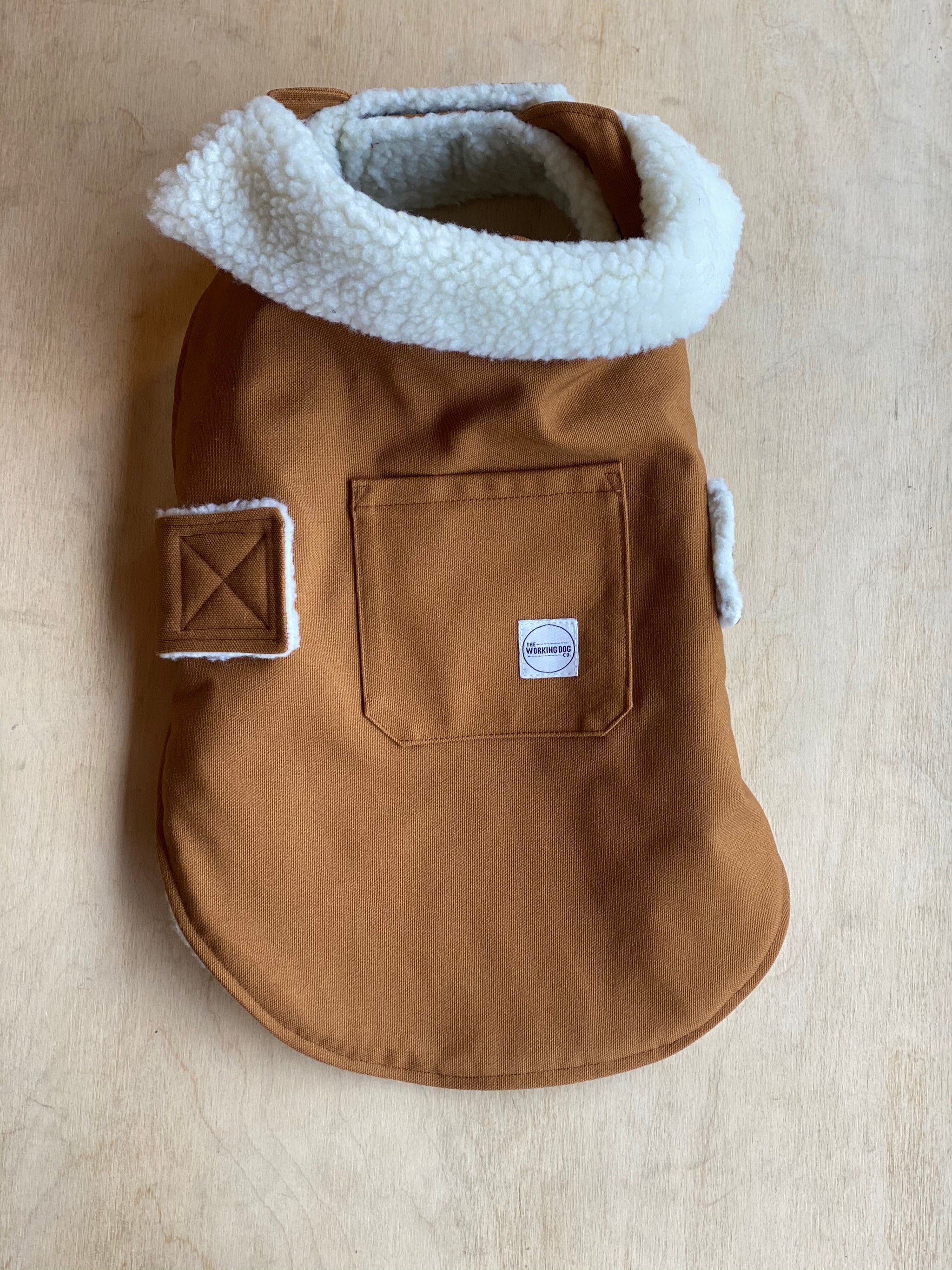 Working Dog Fleece Coat Tan – Good Boy Collective