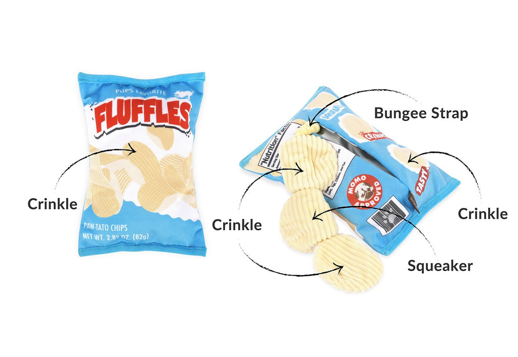 P.L.A.Y Fluffles Chips Burrow Toy