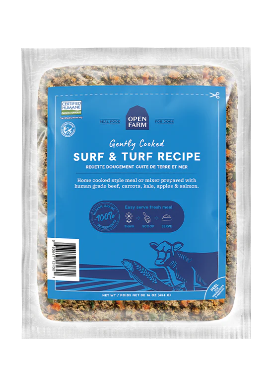 Open Farm - Surf & Turf Gently Cooked Recipe (FROZEN)