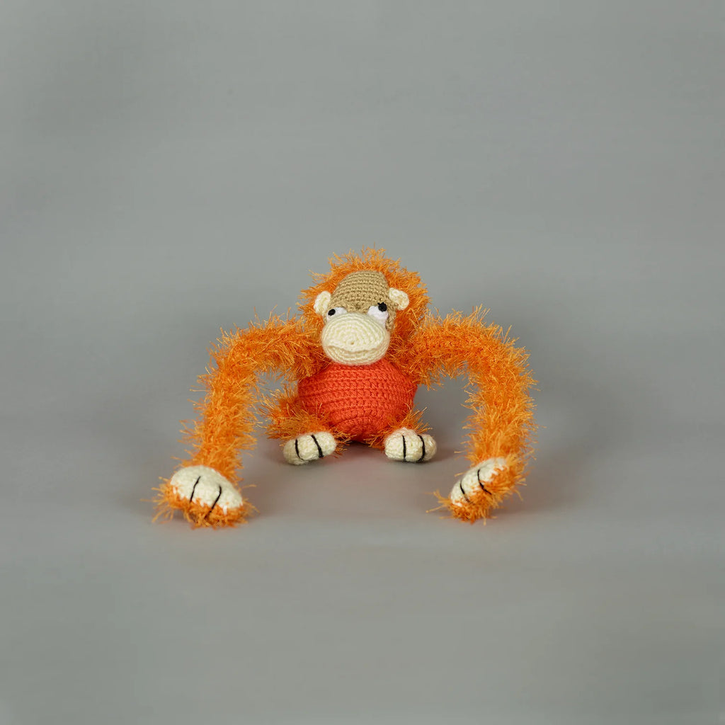 Ware of the Dog Crochet Monkey