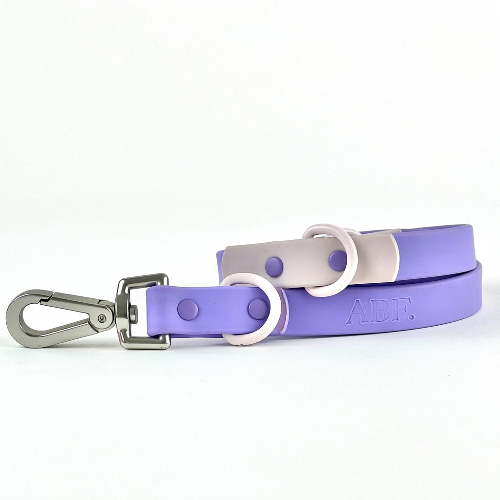 Approved by Fritz - Lilac/Grey Leash