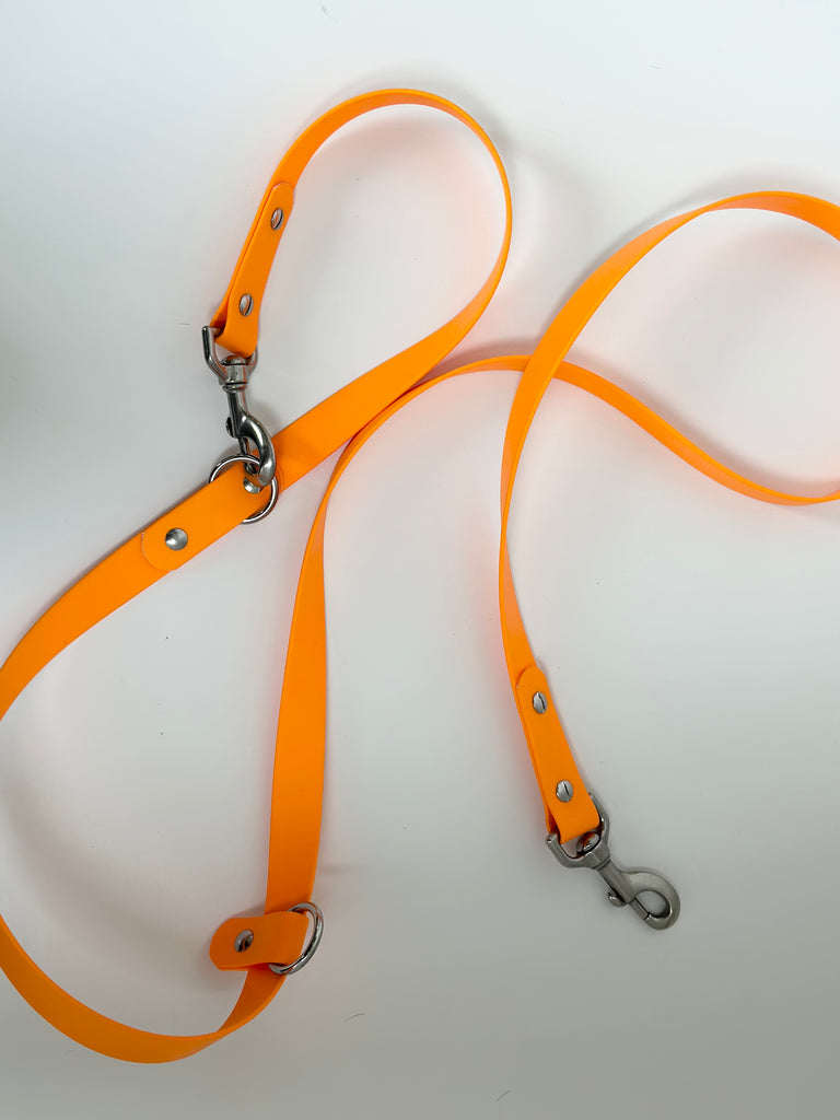 LAST CHANCE! Limited Edition: Walk By Good Boy - the Any Way Lead - Tangerine