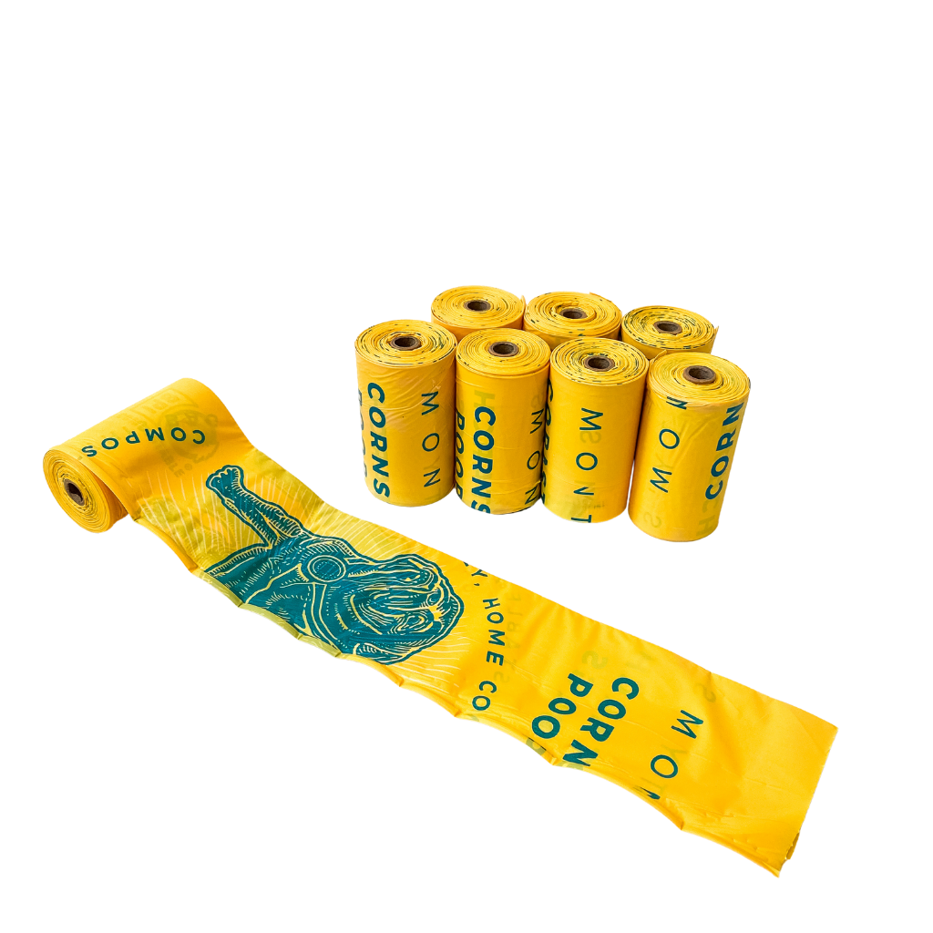 Cornstarch dog poop bags best sale
