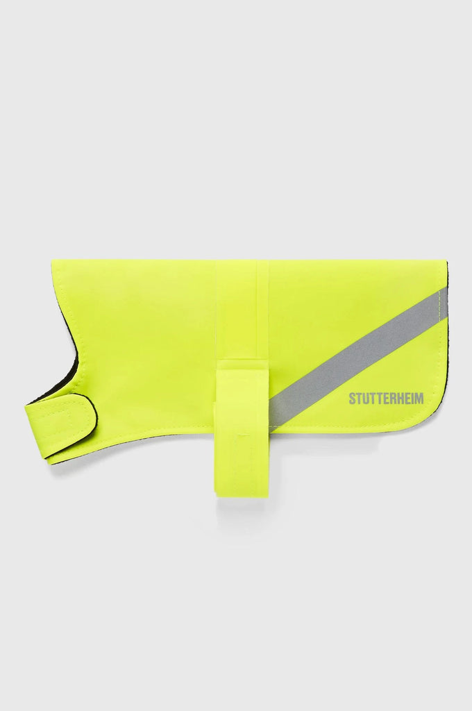 Stutterheim Dog Raincoat - Safety Yellow